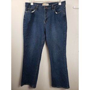 Route 66 Jeans Womens 18A  Bootcut Denim Pants Jeans  Dark Wash